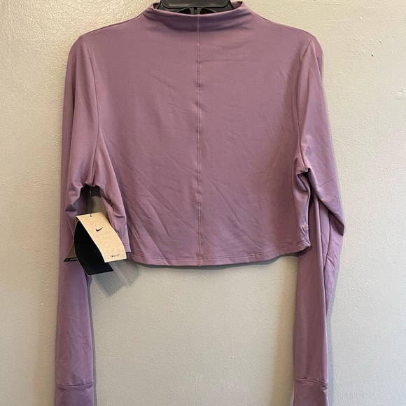 Nike Dri-FIT One Luxe Women's Long-Sleeve Cropped Training Top Sz XL $62 - Picture 6 of 7